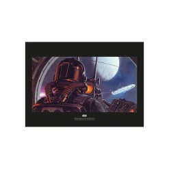 KomarWandbild Star Wars Classic TIE-Fighter Pilot 70x50 cm