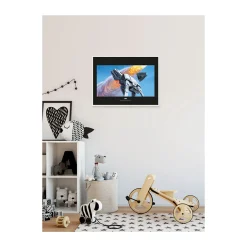 KomarWandbild Star Wars Classic Hoth Battle AT-AT 50x40 cm