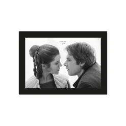 KomarWandbild Star Wars Classic Leia Han Love 70x50 cm