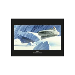KomarWandbild Star Wars Classic Hoth Echo Base 70x50 cm