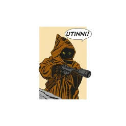 KomarWandbild Star Wars Classic Comic Quote Java 50x70 cm