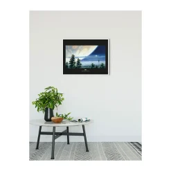 KomarWandbild Star Wars Classic Yavin Lookout 50x40 cm