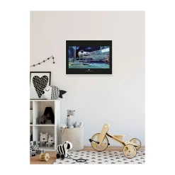 KomarWandbild Star Wars Classic Falcon Hangar 70x50 cm