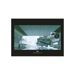 KomarWandbild Star Wars Classic Hangar Shuttle 70x50 cm