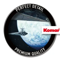 KomarWandbild Star Wars Classic Hoth Orbit 50x40 cm