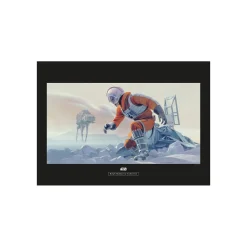 KomarWandbild Star Wars Classic Hoth Battle Pilot 50x40 cm