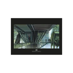 KomarWandbild Star Wars Classic Endor Dock 70x50 cm