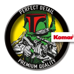 KomarWandbild Star Wars Classic Comic Quote Boba_Fett 40x50 cm
