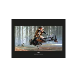 KomarWandbild Star Wars Classic Endor Speeder 70x50 cm