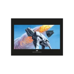 KomarWandbild Star Wars Classic Hoth Battle AT-AT 70x50 cm