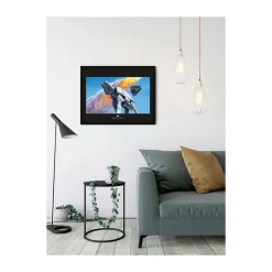 KomarWandbild Star Wars Classic Hoth Battle AT-AT 70x50 cm