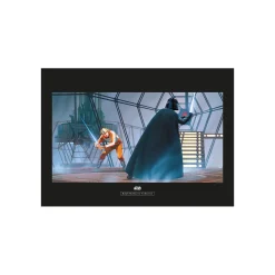 KomarWandbild Star Wars Classic Vader Luke Carbonit Room 70x50 cm