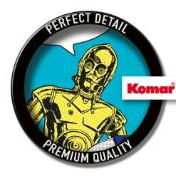 KomarWandbild Star Wars Classic Comic Quote Droids 40x50 cm