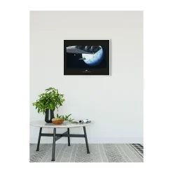 KomarWandbild Star Wars Classic Hoth Orbit 70x50 cm