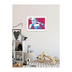 KomarWandbild Star Wars Faces Rey 70x50 cm