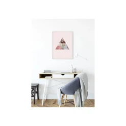 KomarWandbild Triangles Top Red 50x70 cm