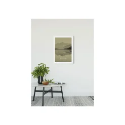 KomarWandbild Word Lake Reflection Sand 50x70 cm
