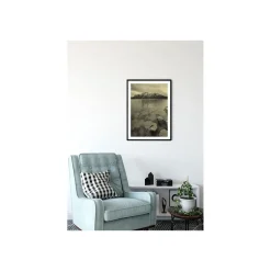 KomarWandbild Word Lake Silence Sand 50x70 cm