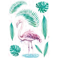 KomarWandtattoo Flamingo 50x70 cm