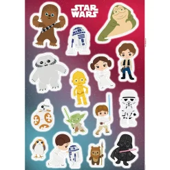 KomarWandtattoo Star Wars Little Heroes 50x70 cm