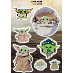 KomarWandtattoo Star Wars The Child Cluster 50x70 cm