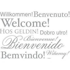 KomarWandtattoo Welcome 50x70 cm
