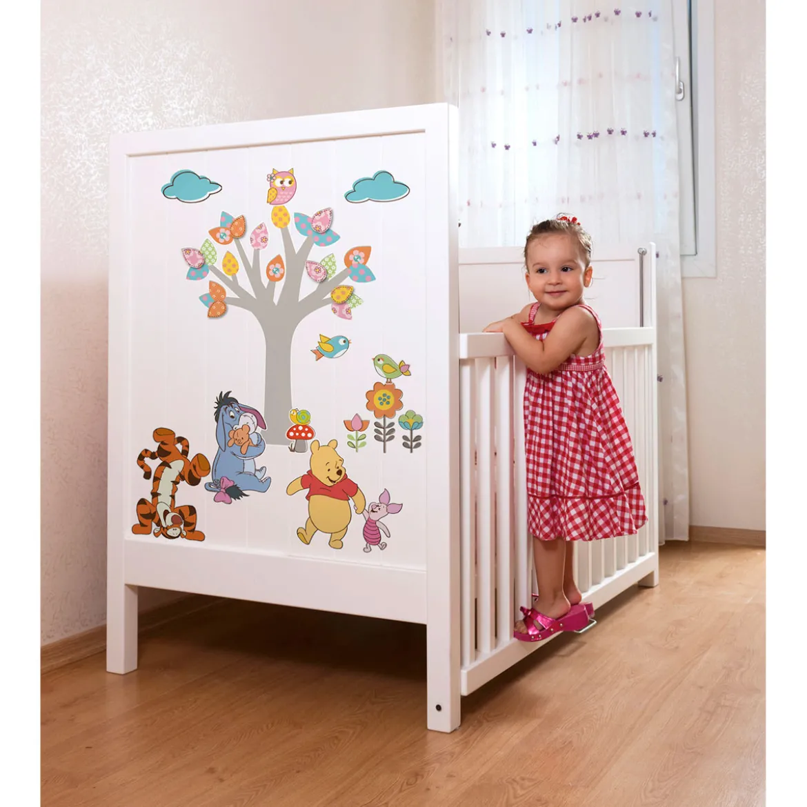 KomarWandtattoo Winnie the Pooh Nature Lovers 50x70 cm