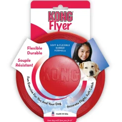 Kong HSZ Flyer Frisbee L rot Dm.22,5cmNaturkatuschuk