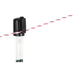 Kopfisolator T-Post für 40 mm schwarz
