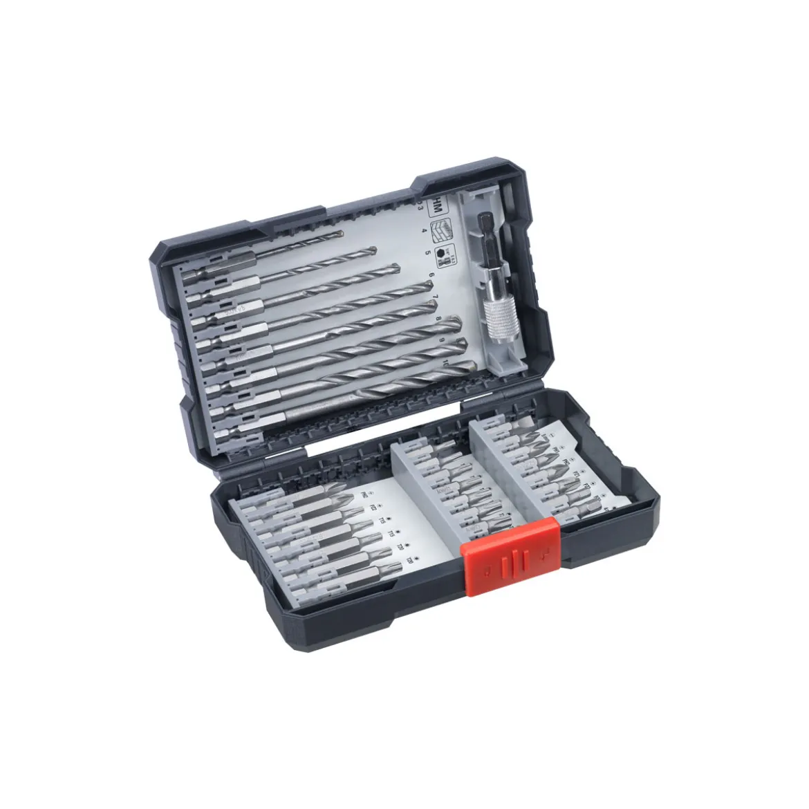 kwbBit-Bohrerbox 33 teilig inklusive L-Box