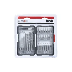 kwbBit-Bohrerbox 33 teilig inklusive L-Box