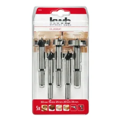 kwb Forstnerbohrer-Set mit Rundschaft 5-tlg. 93–94 mm Ø 15–35 mm