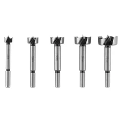 kwb Forstnerbohrer-Set mit Rundschaft 5-tlg. 93–94 mm Ø 15–35 mm