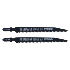 kwb HCS-Stichsägeblätter mit T-Schaft für Holz fein 2-tlg. 117 mm