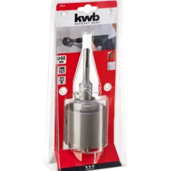 kwbHohlbohrkrone mit Schaft und Zentrierbohrer SDS Plus Durchmesser 66 mm