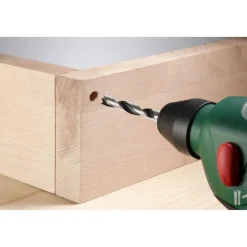kwbHolzspiralbohrer mit Sechskantaufnahme 1/4" Durchmesser 6 mm