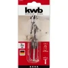 kwbHolzspiralbohrer-Set mit Aufstecksenker und Tiefenstop 3 teilig Durchmesser 3 mm