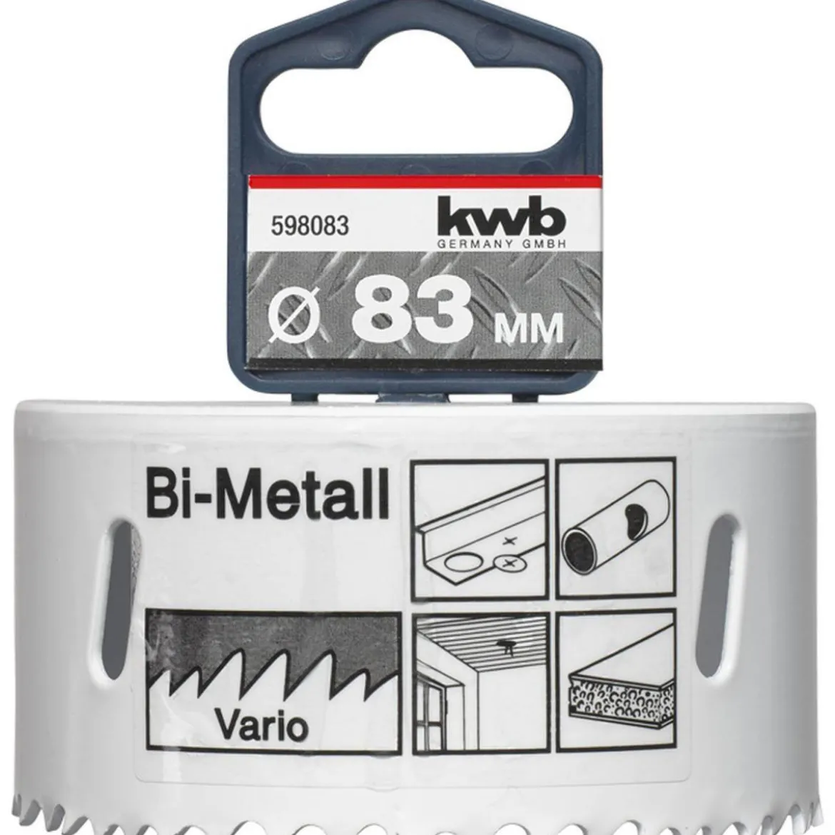 kwbLochsäge Durchmesser 83 mm