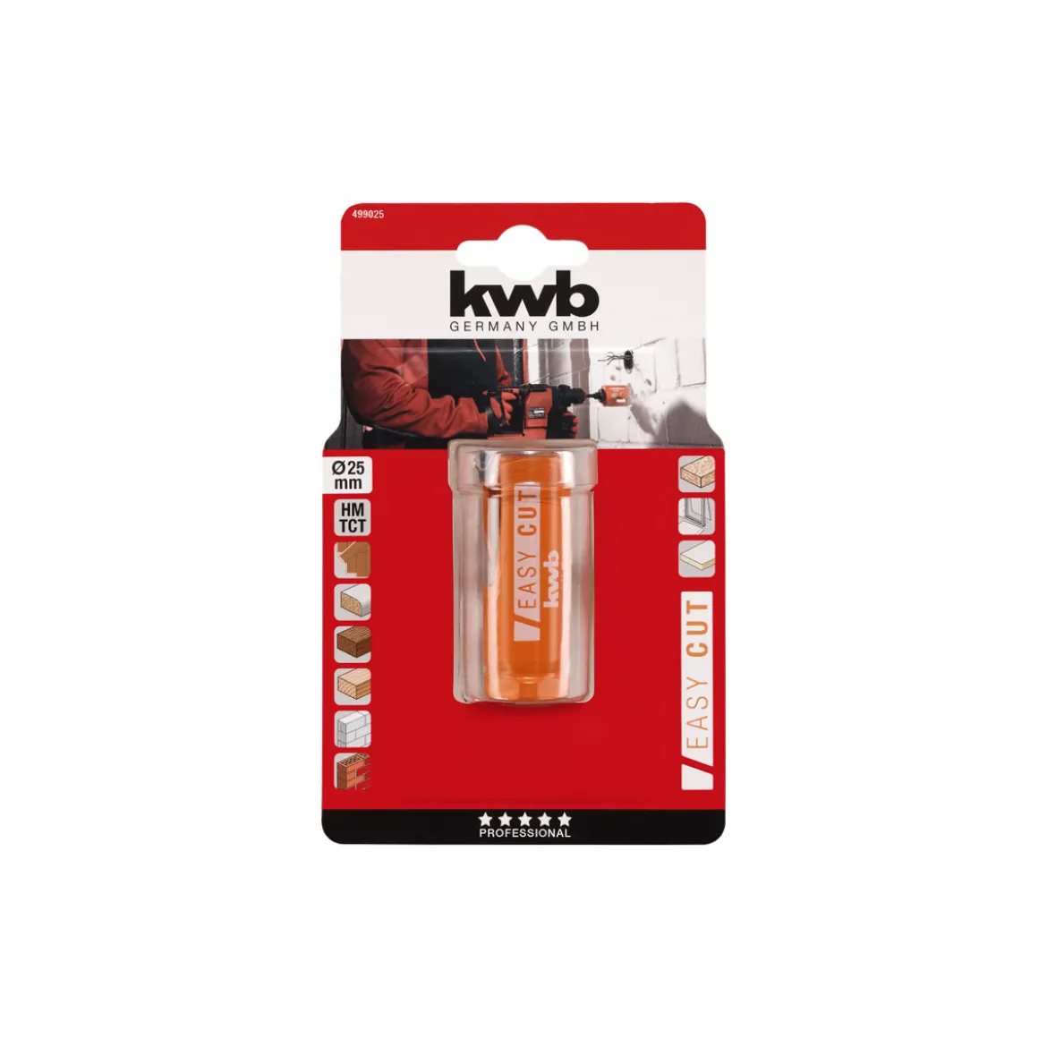 kwbLochsäge Easy Cut Durchmesser 25 mm