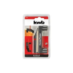 kwbMittenfinder mit Bleistift und metrischer Skala als Anzeichenhilfe von 1-20 mm
