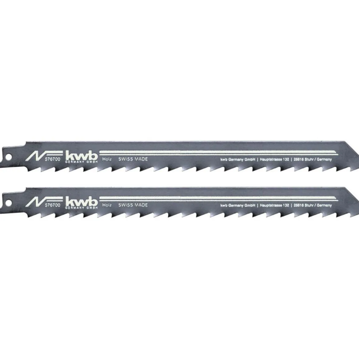 kwbSäbelsägeblätter Holzbearbeitung grob 228 mm