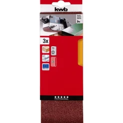 kwbSchleifbänder Holz und Metall 75 x 457 mm K40