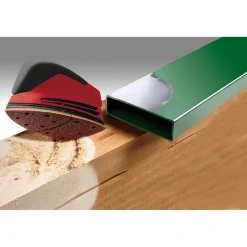 kwbSchleifdreiecke Quick Stick Holz und Metall K80