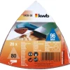 kwbSchleifdreiecke Quick Stick Holz und Metall 93 mm K80
