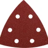 kwbSchleifdreiecke Quick Stick Holz und Metall 93 mm K240