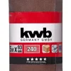 kwbSchleifmittel-Rollen Holz und Metall 5 m x 93 mm K240