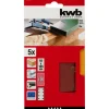 kwbSchleifstreifen Quick-Stick Holz und Metall 93 x 185 mm K120