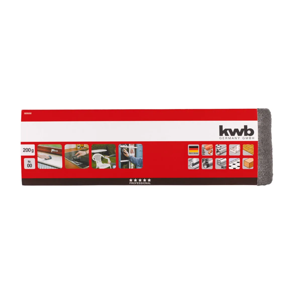 kwbStahlwolle fein 200 g Nr 00