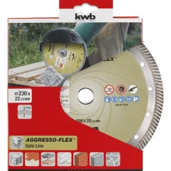 kwbTrennscheiben Aggreso-Flex Gold-Line Diamant Durchmesser 230 mm