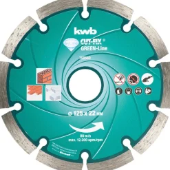 kwbTrennscheiben Diamant Cut-Fix Green-Line Durchmesser 125 mm